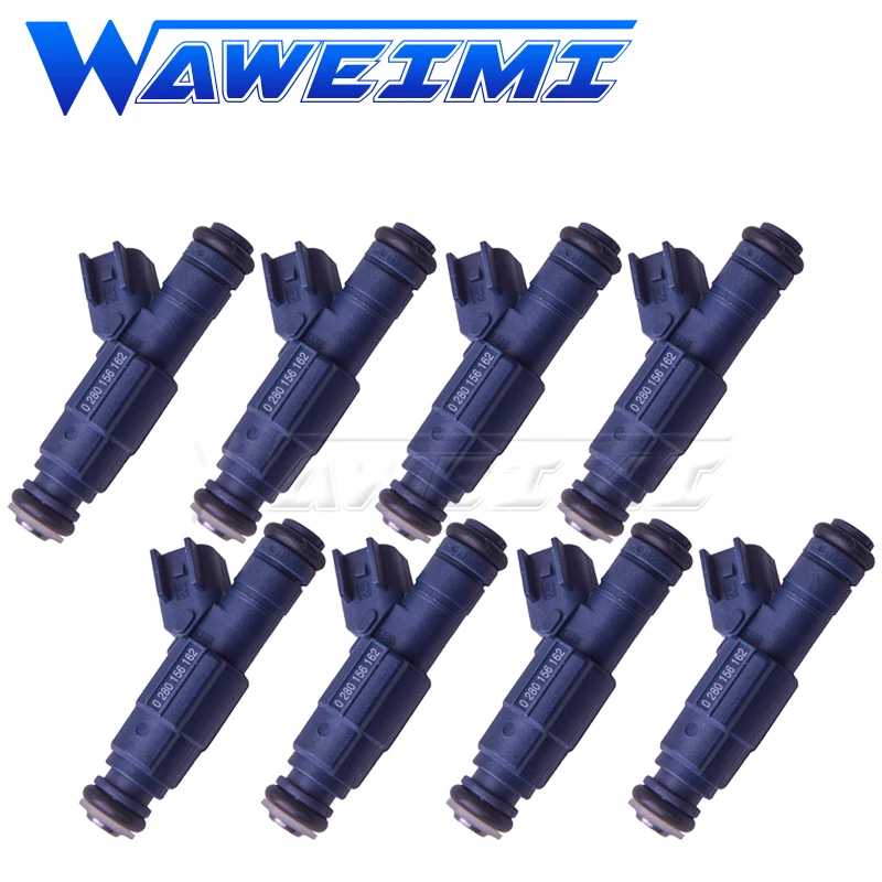 WAWEIMI 8 Pieces hot selling Fuel Injector gasoline injection nozzles OEM 0280156162 For F-ord F-ocus Escape Mercury Mariner