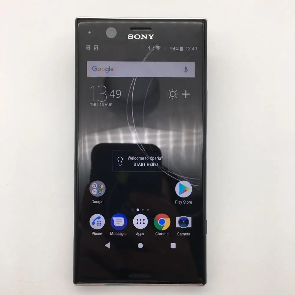 Sony Xperia XZ1 Compact Восстановленный Оригинальный разблокированный телефон G8441 4 Гб ОЗУ 32 Гб ПЗУ 835 Восьмиядерный 4,6 "19MP 8MP 4G NFC телефон