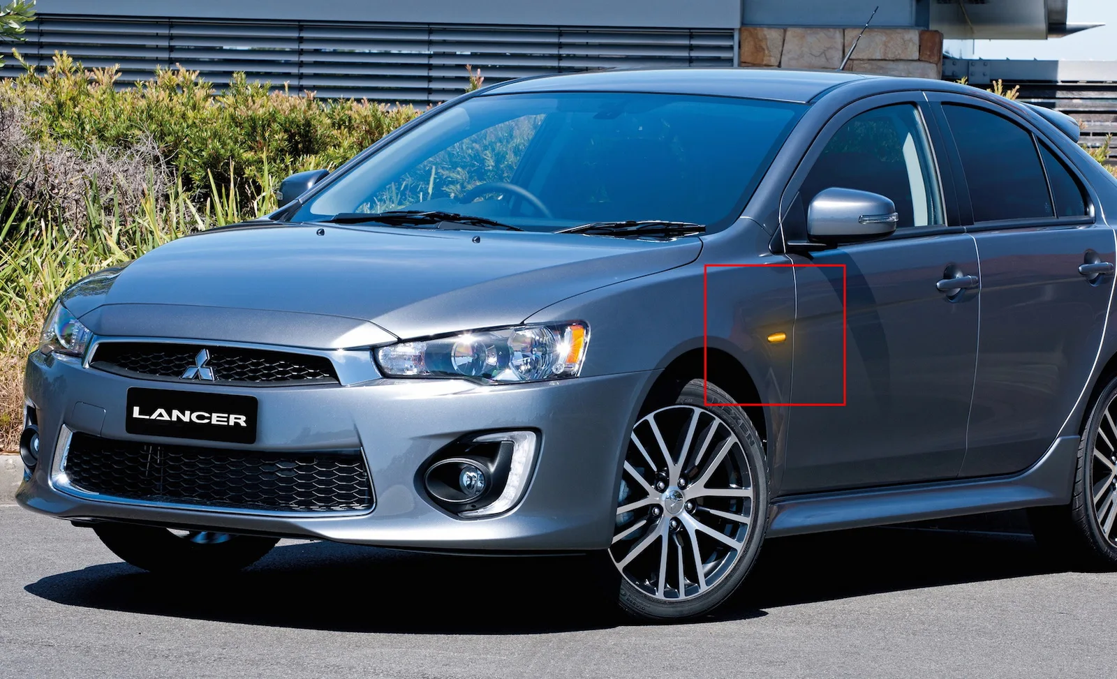 2X Amber LED Side Marker  Repeater Turn Signal Light Black Smoke For Mitsubishi Lancer Evo X 08-17 Mirage 14+ Outlander 11+