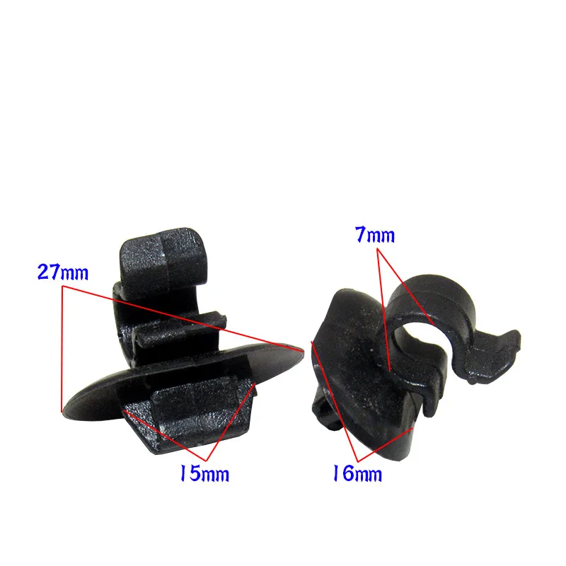 Car Cabin Cover Support Bar Clamp Fastener Clip For Peugeot 307 308 408 206 Citroen C2 C4 Triumph Elysee