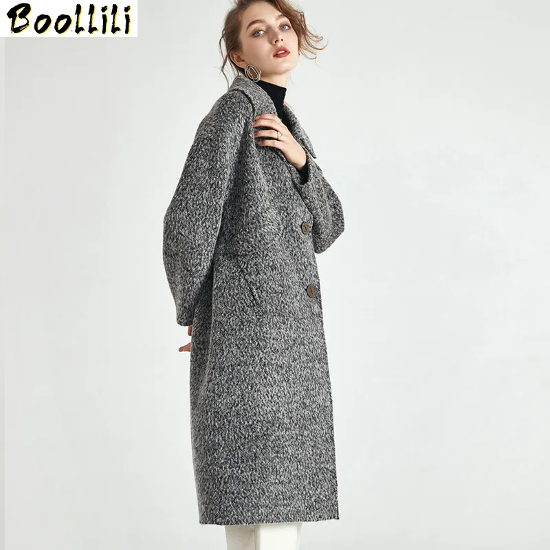 

Autumn Boollili Spring Coat Women Korean Double-sided Wool Jacket Women Yak Hair Woolen Overcoat Abrigos Mujer Invierno 2023