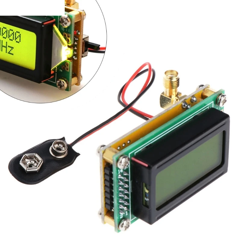 High Accuracy 500MHz Frequency Counter RF Meter Module Tester Measurement Module LCD Display