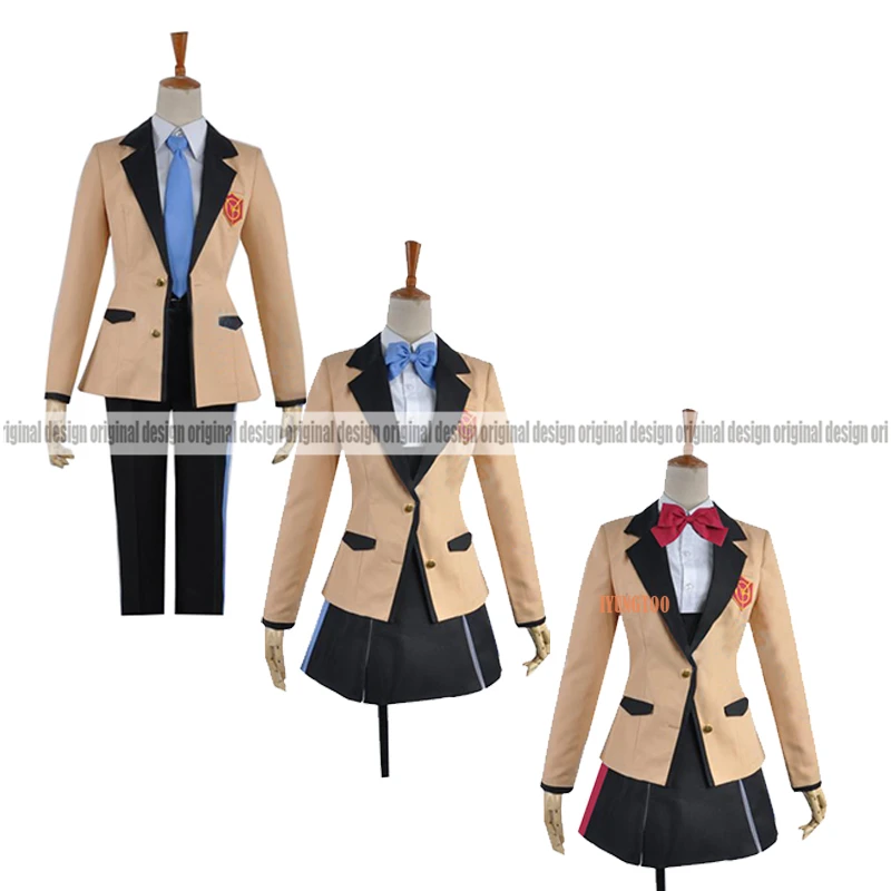 

Ore, Twintail ni Narimasu/Gonna be the Twin-Tail!! Soji Mitsuka Aika Tsube Erina Clothing Cosplay Costume,Customized Accepted