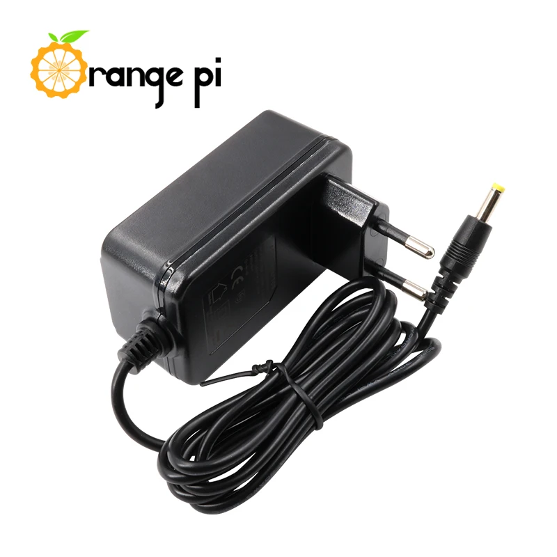 Adaptador de Alimentação Laranja Pi, Europa, Alimentação AC para DC, Adequado para Orange Pi 4, Placas 4B, 5V, 4A