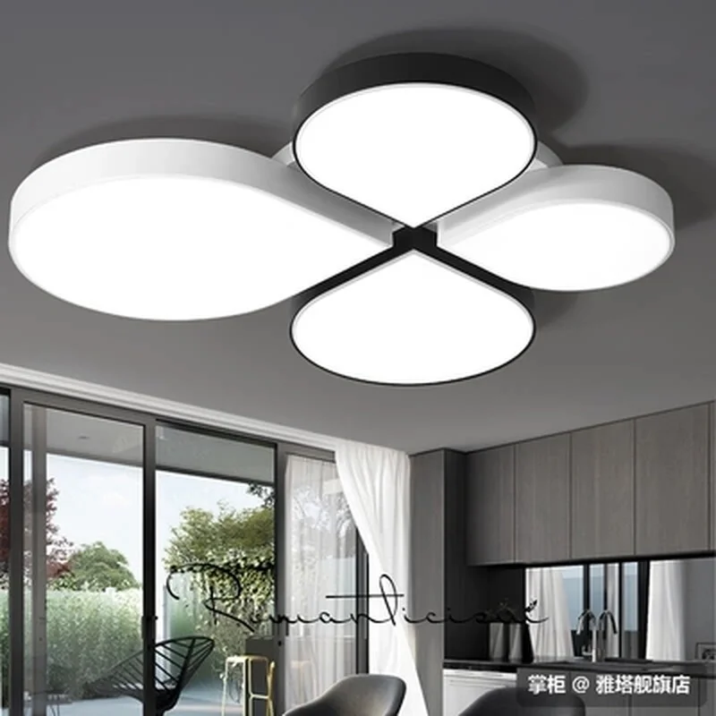 

White Black LED ceiling lighting ceiling lamps for the living room bedroom chandeliers Ceiling for the hall modern ceiling lamp