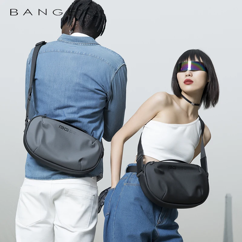 BANGE ใหม่ Anti-Theft Multifunction Crossbody กระเป๋าแมสเซ็นเจอร์สะพายไหล่กระเป๋ากันน้ำชายสั้นกระเป๋าคาดหน้าอกแพ็คสำหรับสตรี