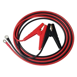 JKM Car Battery Charging Cable Pure Copper Clip 10AWG Silicone Wire 1.5m 2m For Power Portable Supply