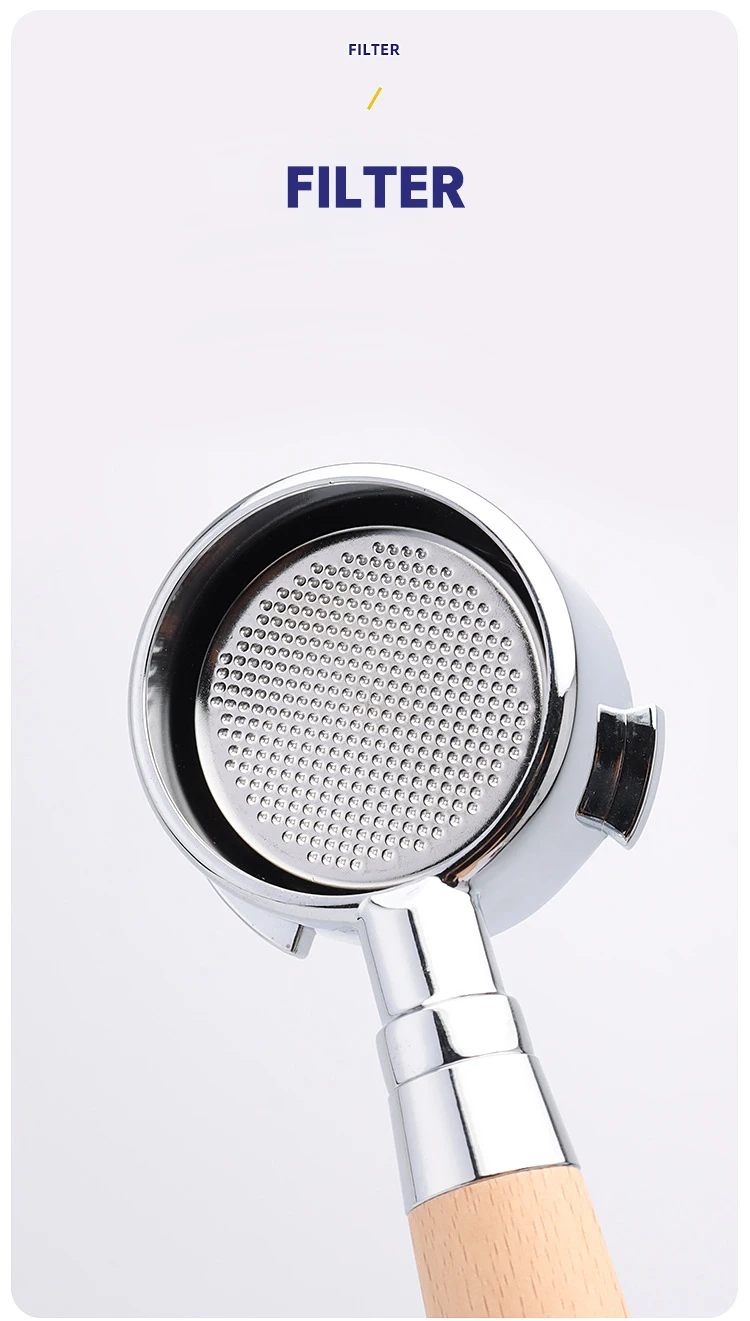 51MM Kaffee Filter Korb Ersatz Edelstahl Für Delonghi Boden Siebträger Espresso Gute Zubehör Barista Werkzeug – Detail 17