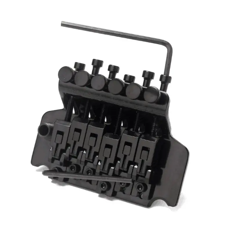 2023 New Floyd Rose Double Locking Tremolo System Bridge for Electric Guitar Parts Black