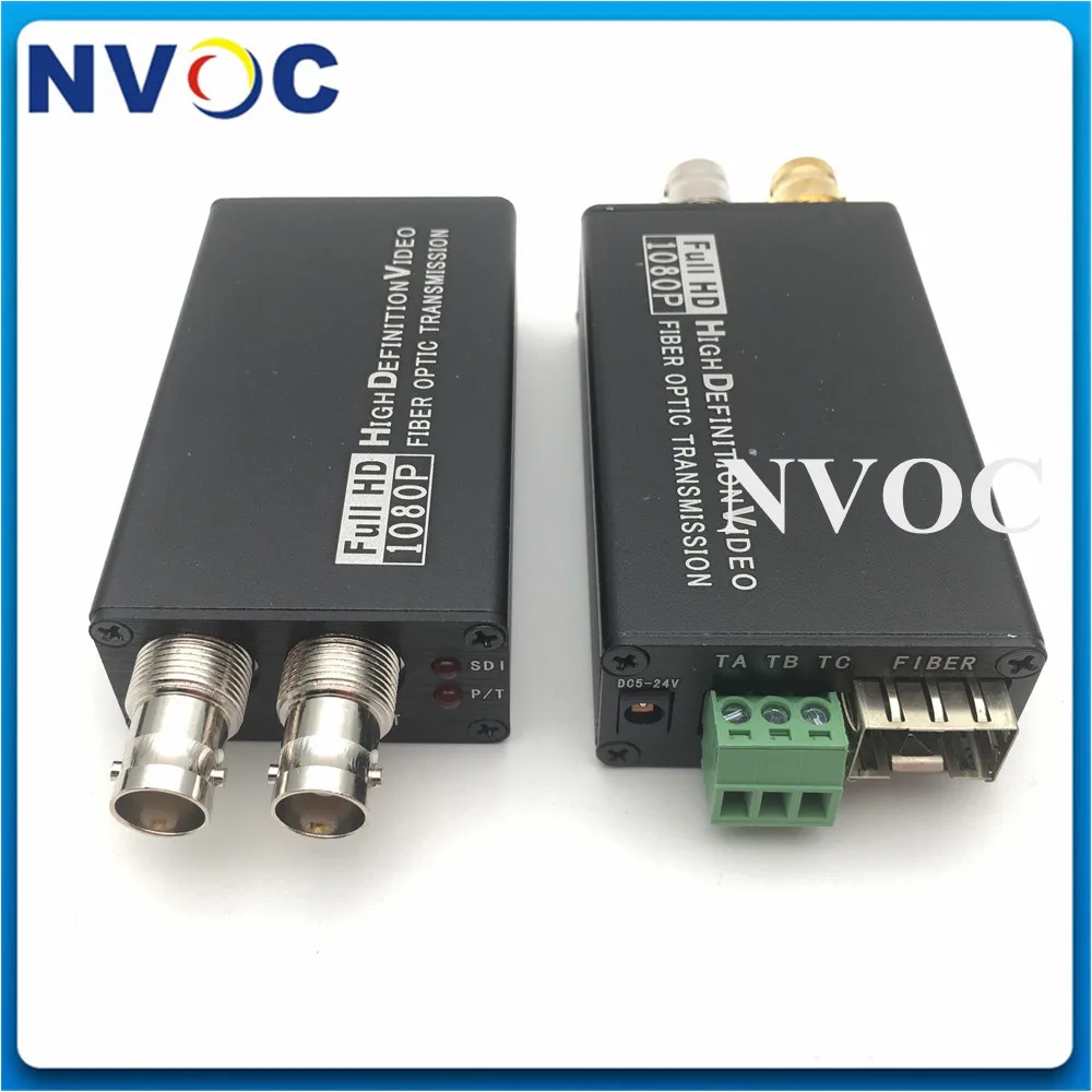 

1920*1080P@30Hz 1Ch Mini HD-SDI Fiber Optic Converter Transceiver with Loopback and Tally Function 1.25G SMF BIDI LC 20KM SFP