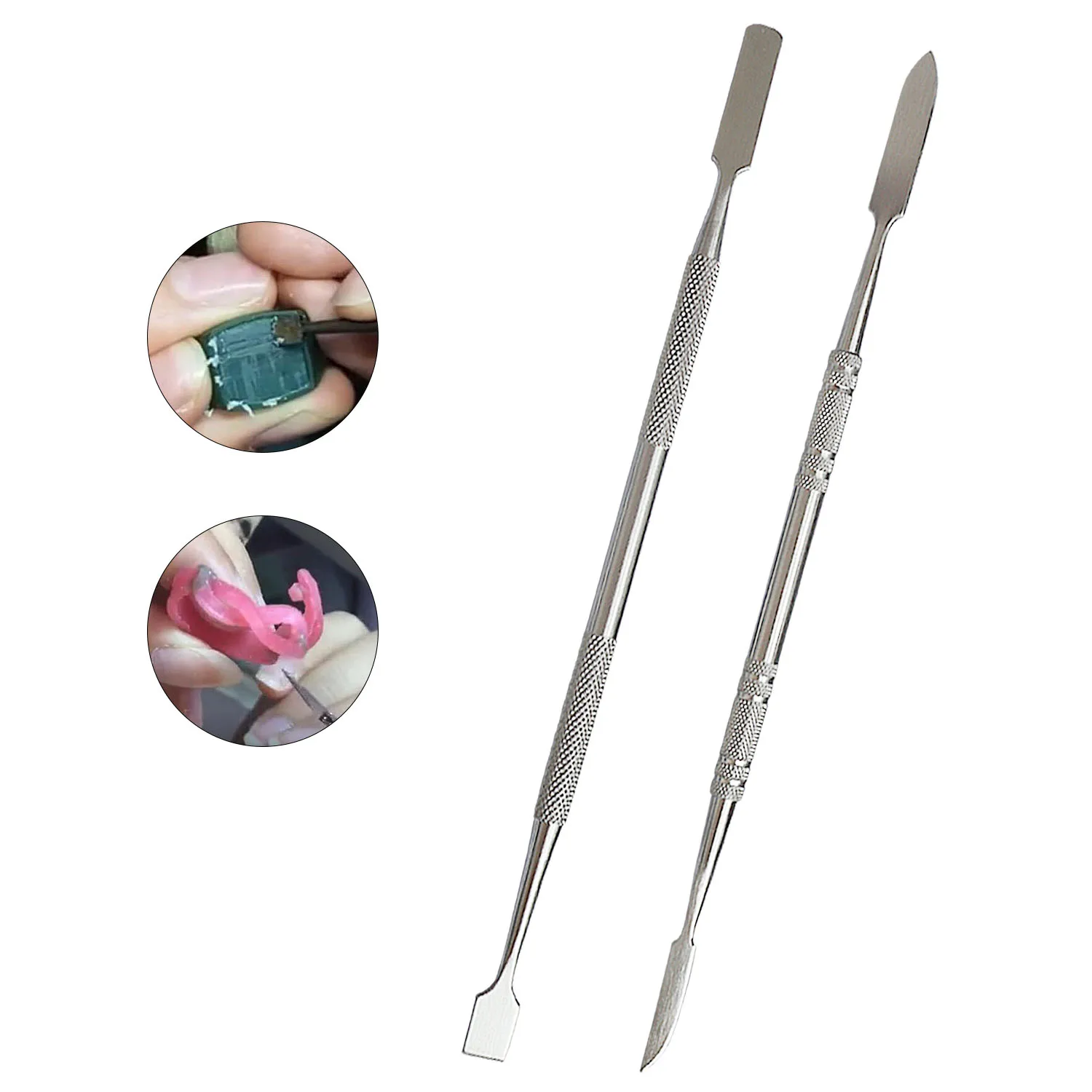 Stainless Steel Metal Spatula for Wax Knife Kit Sculpture Tools Blade Dental Knife Carve Pottery Clay Carving Modeling Jewelry