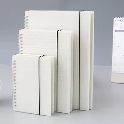 Organizador espiral a5 a6 b5, organizador para diário, em espiral para caderno, agenda, pontilhada, linha em branco, para esboço, note de livro, manual de viagem, diy