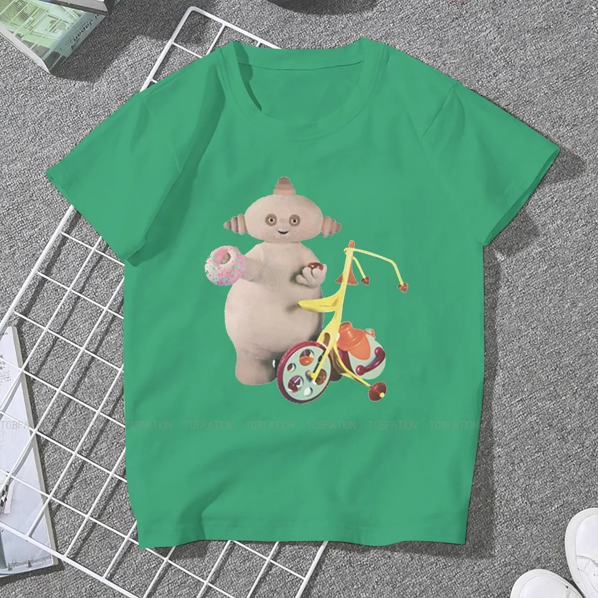 In the Night Garden Preschool Makka Pakka Original TShirts Smile Print 4XL 5XL Woman's T Shirt New Trend Clothing