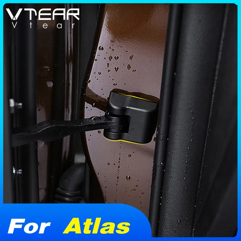 Vtear For Geely Atlas Emgrand NL-3 Proton X70 Door lock cover stopper arm cap protection decoration accessories 2019 car styling