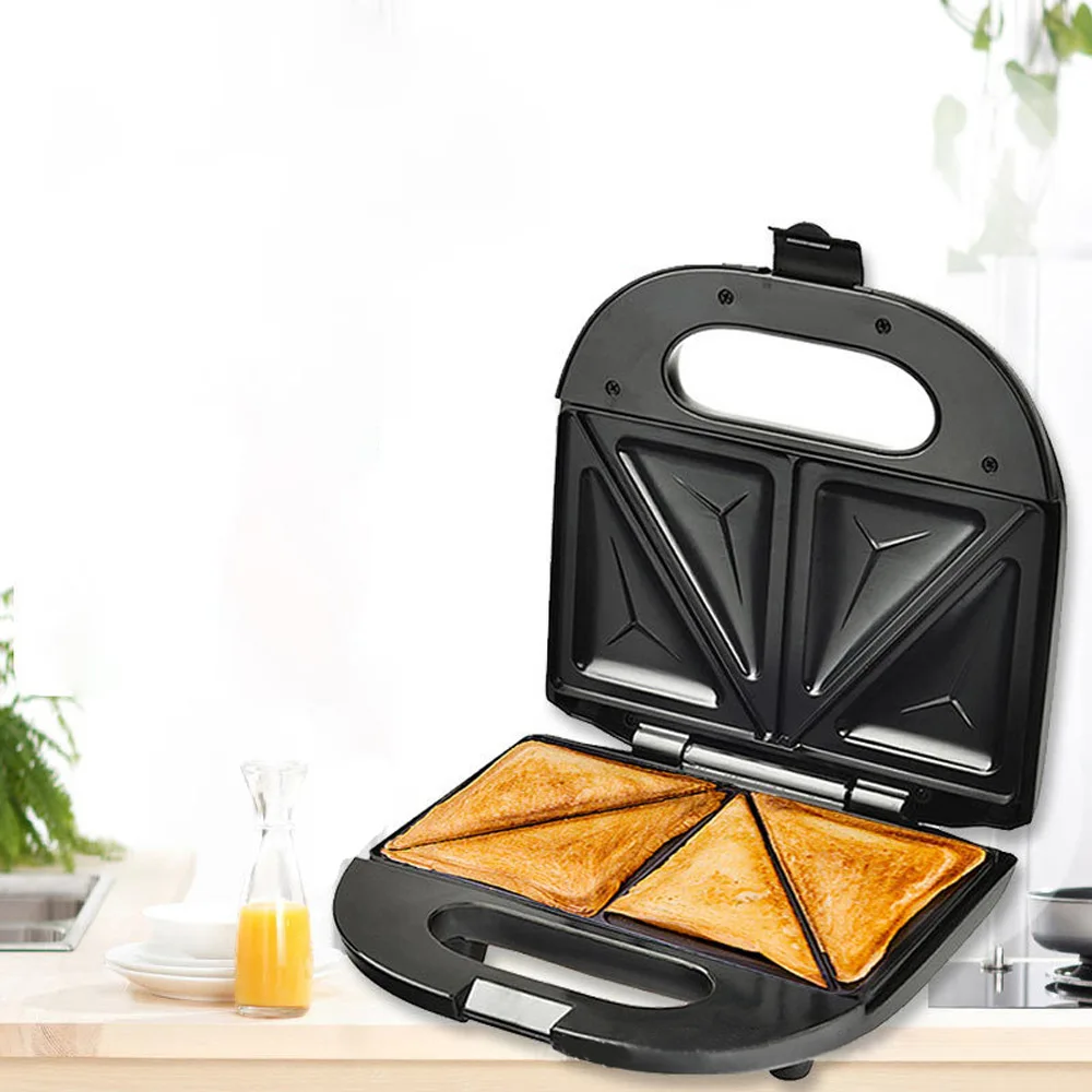 Breakfast Toast Sandwich Maker 3-in-1 Gray