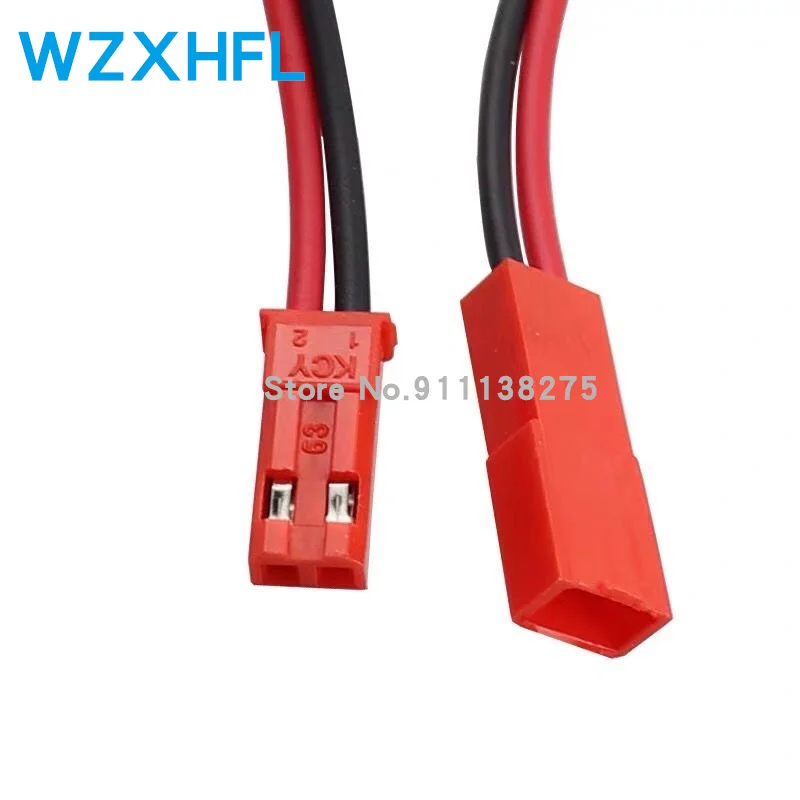 10 Paar Jst Plug Kabel Man + Vrouw Voor Rc Batterij 100Mm/200Mm/300Mm