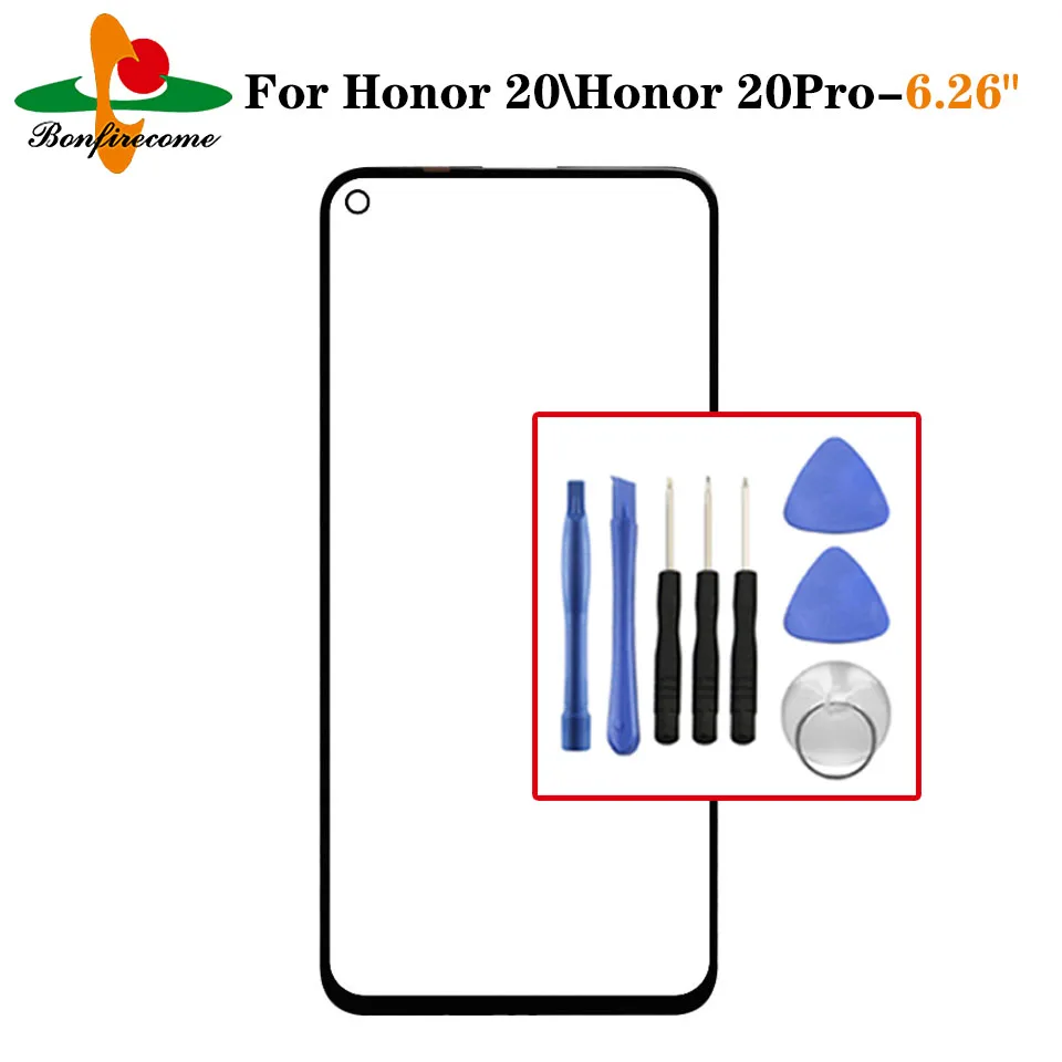 Replacement LCD Front Touch Screen Glass Outer Lens For Huawei Honor 20 YAL-AL00 YAL-L21/ Honor 20 Pro YAL-L41 YAL-AL10 YAL-TL10