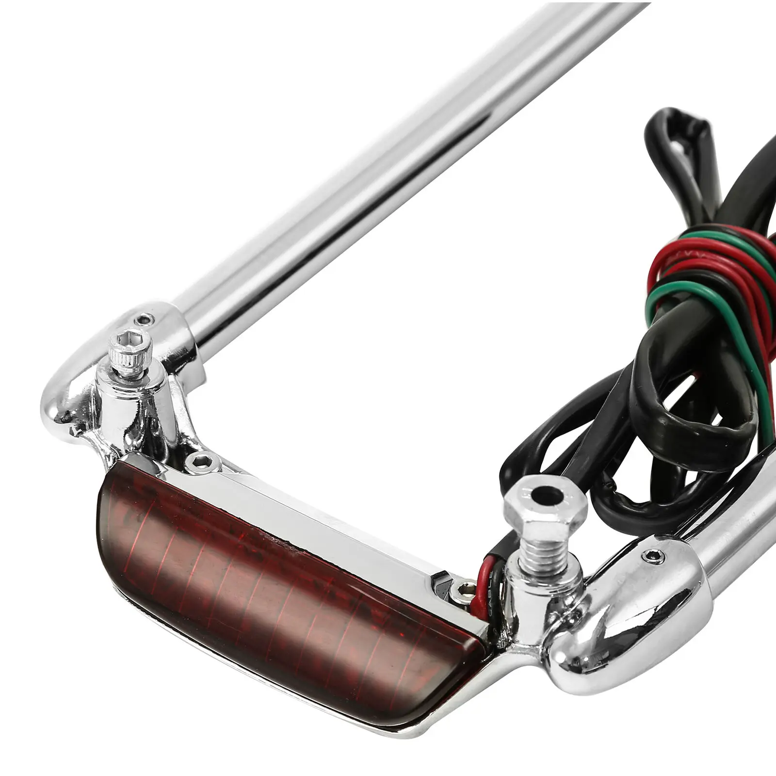 Bagażniki na sakwy motocyklowe z osłoną, relingiem górnym i oświetleniem do Harley Touring Road King Electra Glide Street Glide 1994-2013 2012 11 — zdjęcie 7