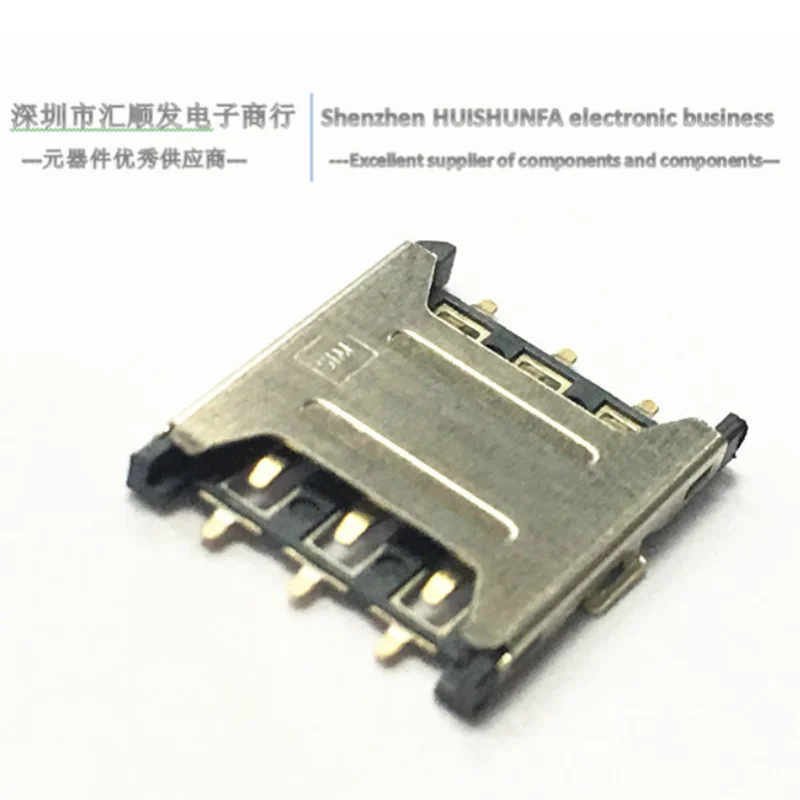 Nano Sim Card Holder Sim Card Slot, Mobile Phone Sim Card Holder Micro Sim card holder 6P PUSH