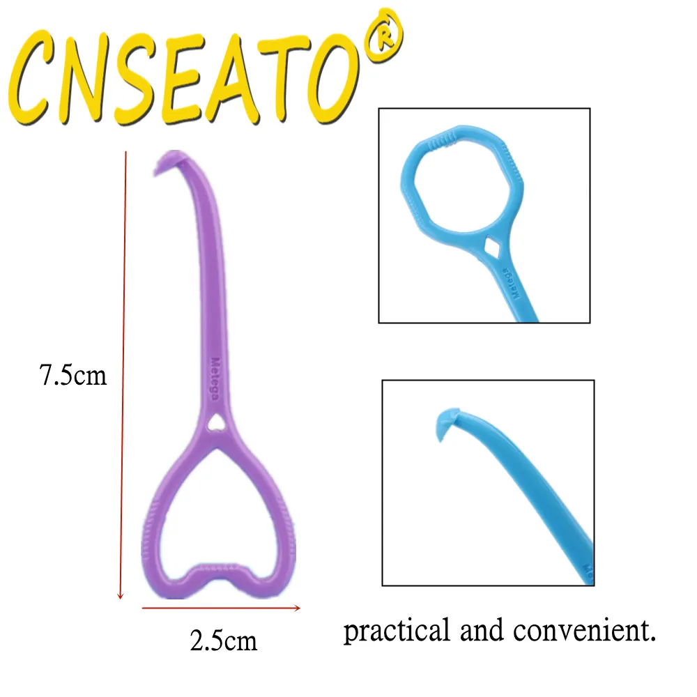 1 pz gancio di rimozione dentale allineatore ortodontico rimuovere le bretelle rimovibili invisibili strumento di cura orale estrattore di fermo plastica