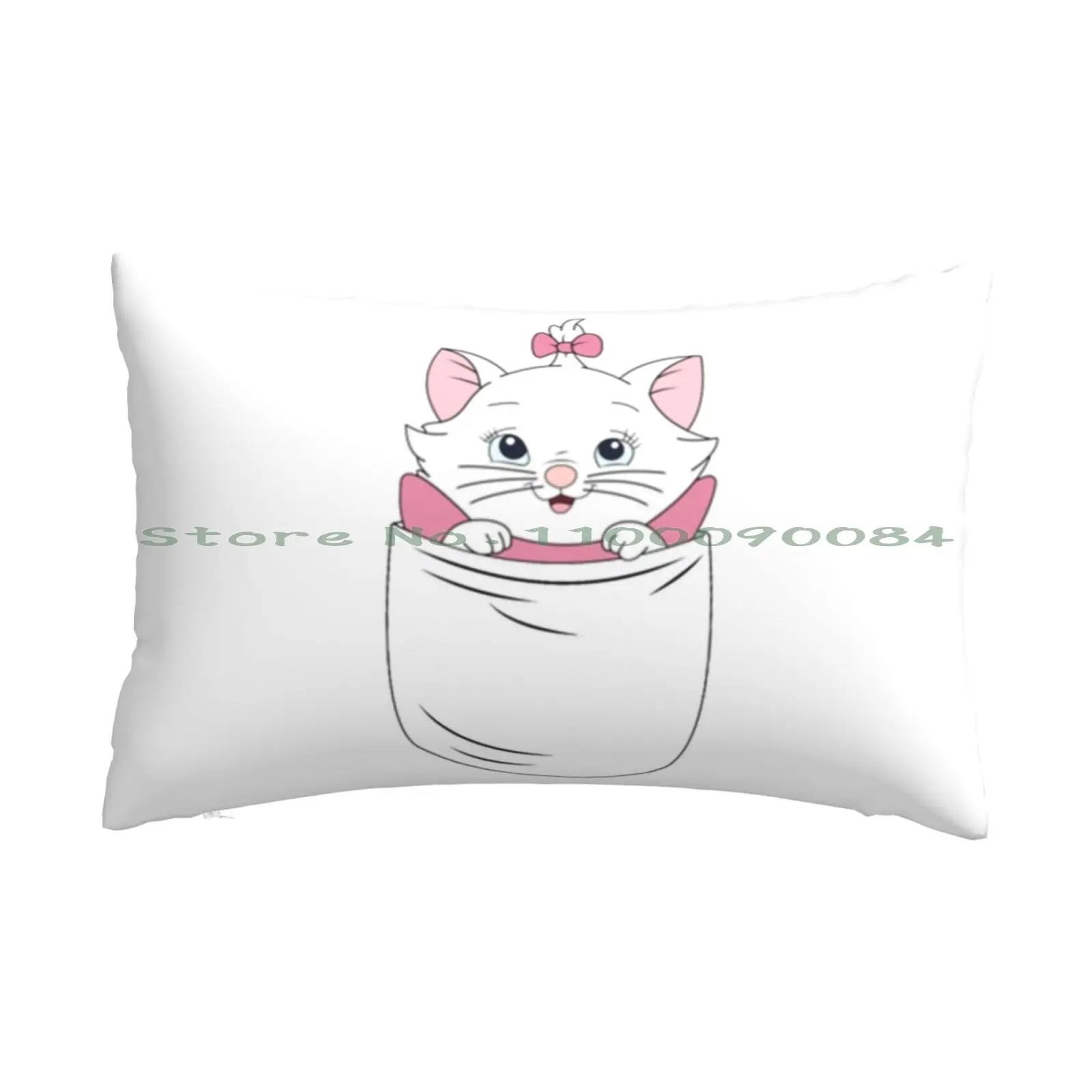 A Cat In A Pocket Pillow Case 20x30 50*75 Sofa Bedroom Kerr Heraldry Coat Of Arms Tartan Kilts Chief Gathering Surname Last