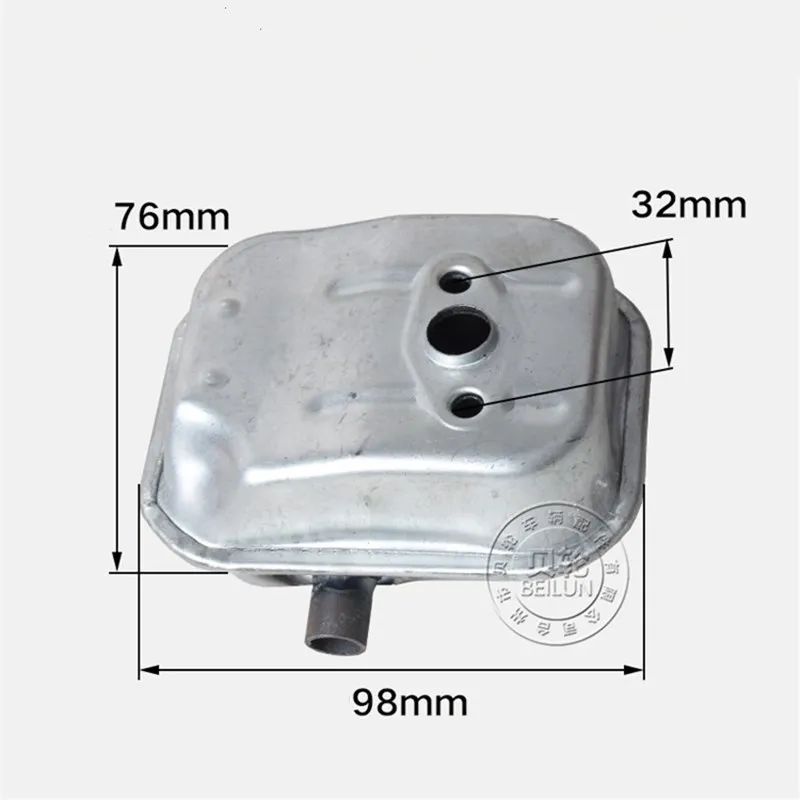 Muffler Mute Silencer For HONDA GX31 139F Brush Cutter.Grass Trimmer. Mower.Tiller. Garden Tools Spare Parts