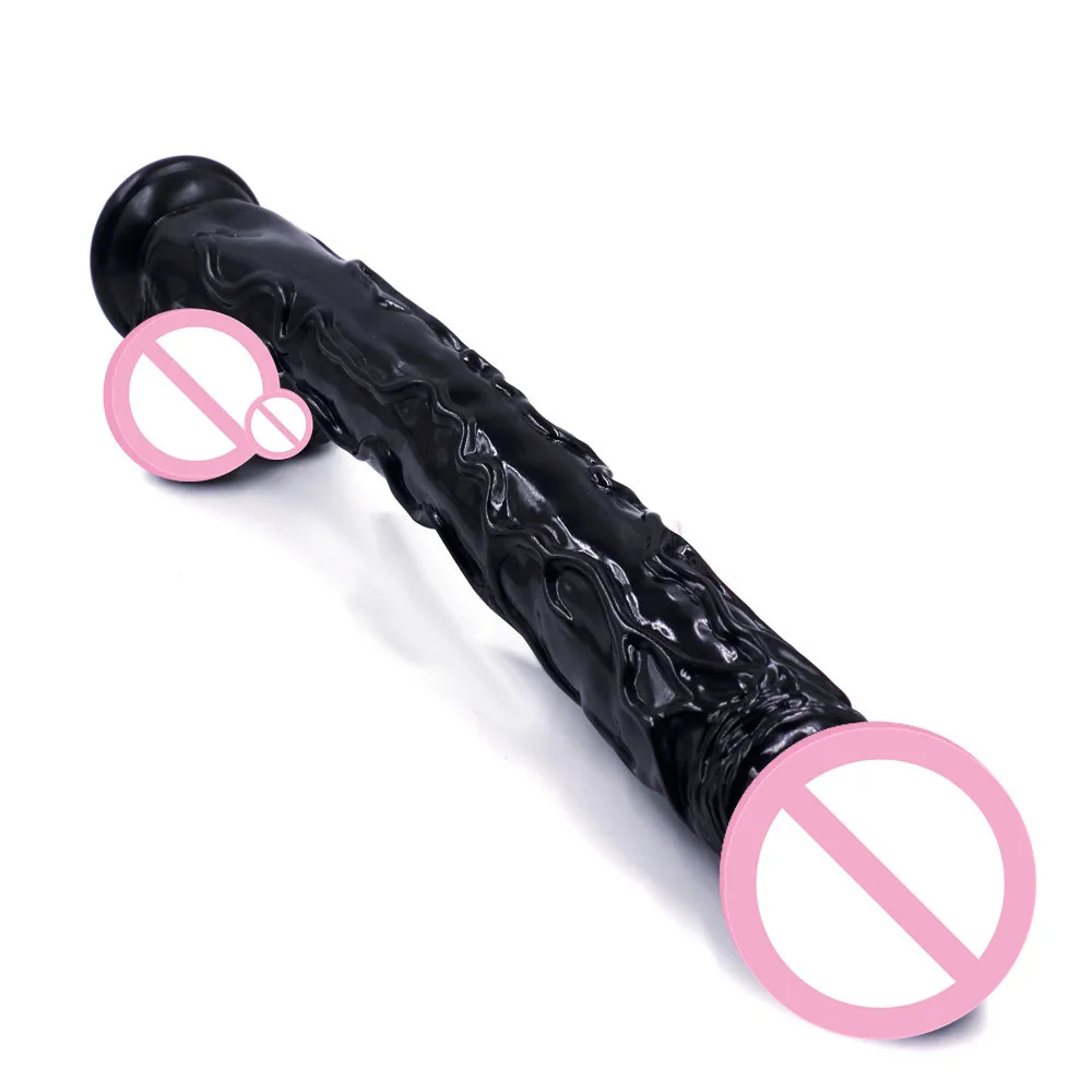 42cm Long Realistic Big Dildo Suction Cup Huge Penis Strap-on Dick Cock Penile Erotic Sex Toys For Women Vagina Alduts Supplies