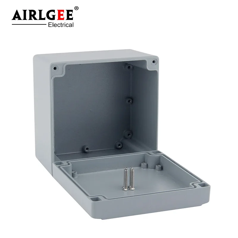 140 * 140 * 100mm die-cast aluminum housing electronic box waterproof square box outdoor electrical aluminum control box