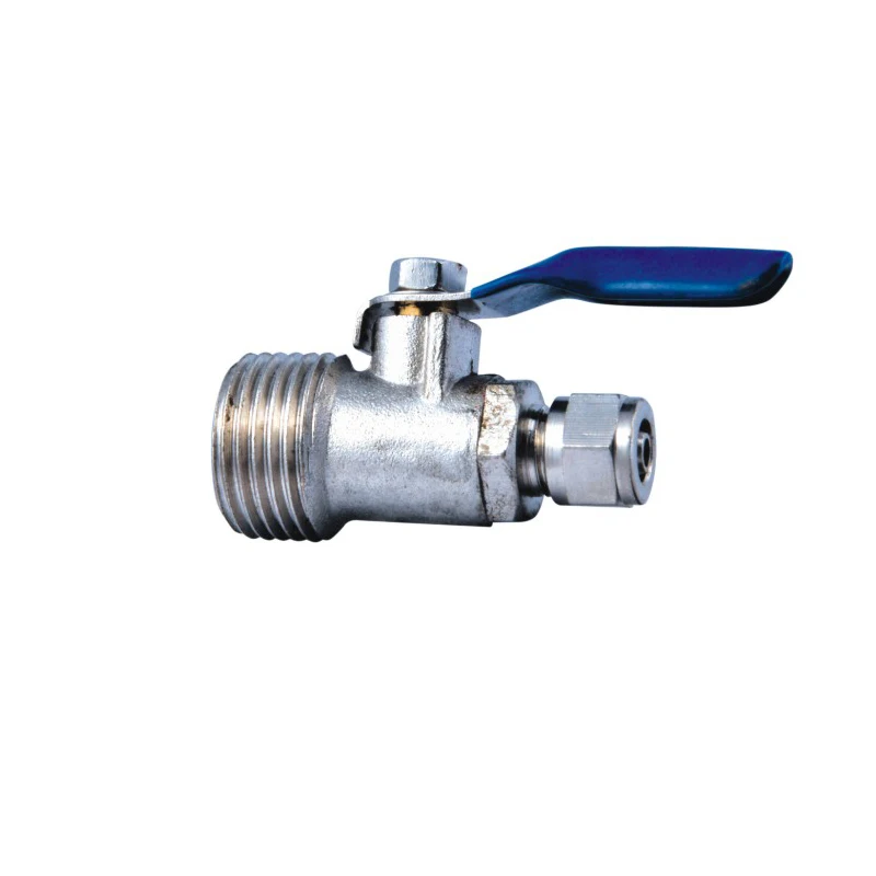 ชิ้นส่วนกรองน้ำ FEED Water อะแดปเตอร์ 1/2 "ถึง 1/4" วาล์วบอลวาล์ว
