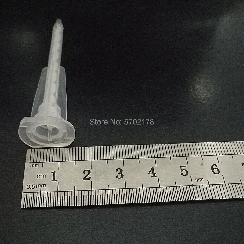 100pc AB tubo di miscelazione colla miscelatore statico ugello di miscelazione adesivo epossidico per colla AB pistola per calafataggio attrezzo manuale