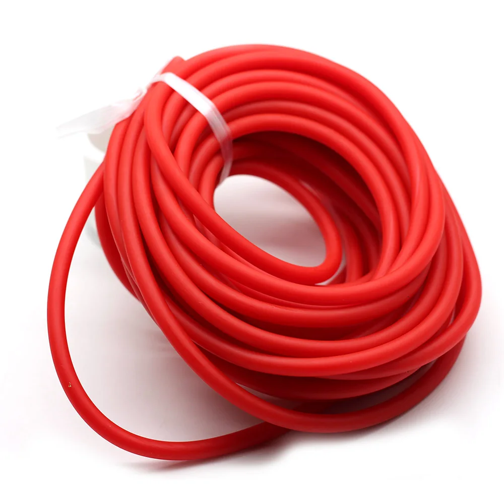 Resistance Band 10M A Piece Size 3060 3070 4070 Natural Rubber Band Latex Tube Pull Rope  Tourniquet Rope  exercise bands