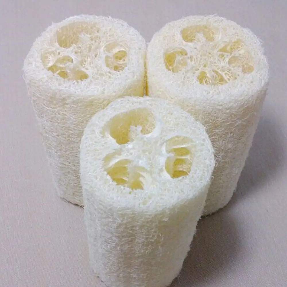 1 Pc Natural Loofah Gourd Sponge Bath Rub Dishes Cleaning Body Shower Exfoliating Scrubber Tool Sponge Scrubber