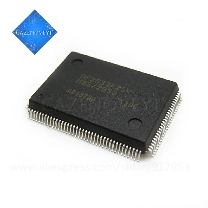 

2pcs/lot HD64F2633F25V DF2633F25V 64F2633F25V QFP-128 MCU 16BIT 256KB FLASH In Stock