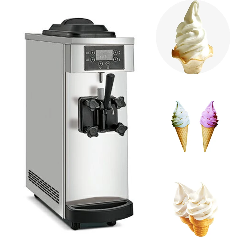 

Commercial ice cream machine soft ice cream machine ice cream machine cone ice cream machine desktop single head