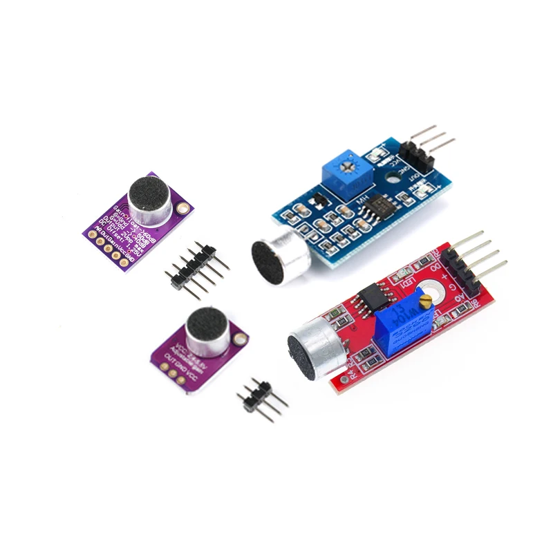 MAX4466 MAX9814Switch Detection Whistle Switch Microphone Amplifier For Arduino Selling Sound Sensor Module Sound Control Sensor