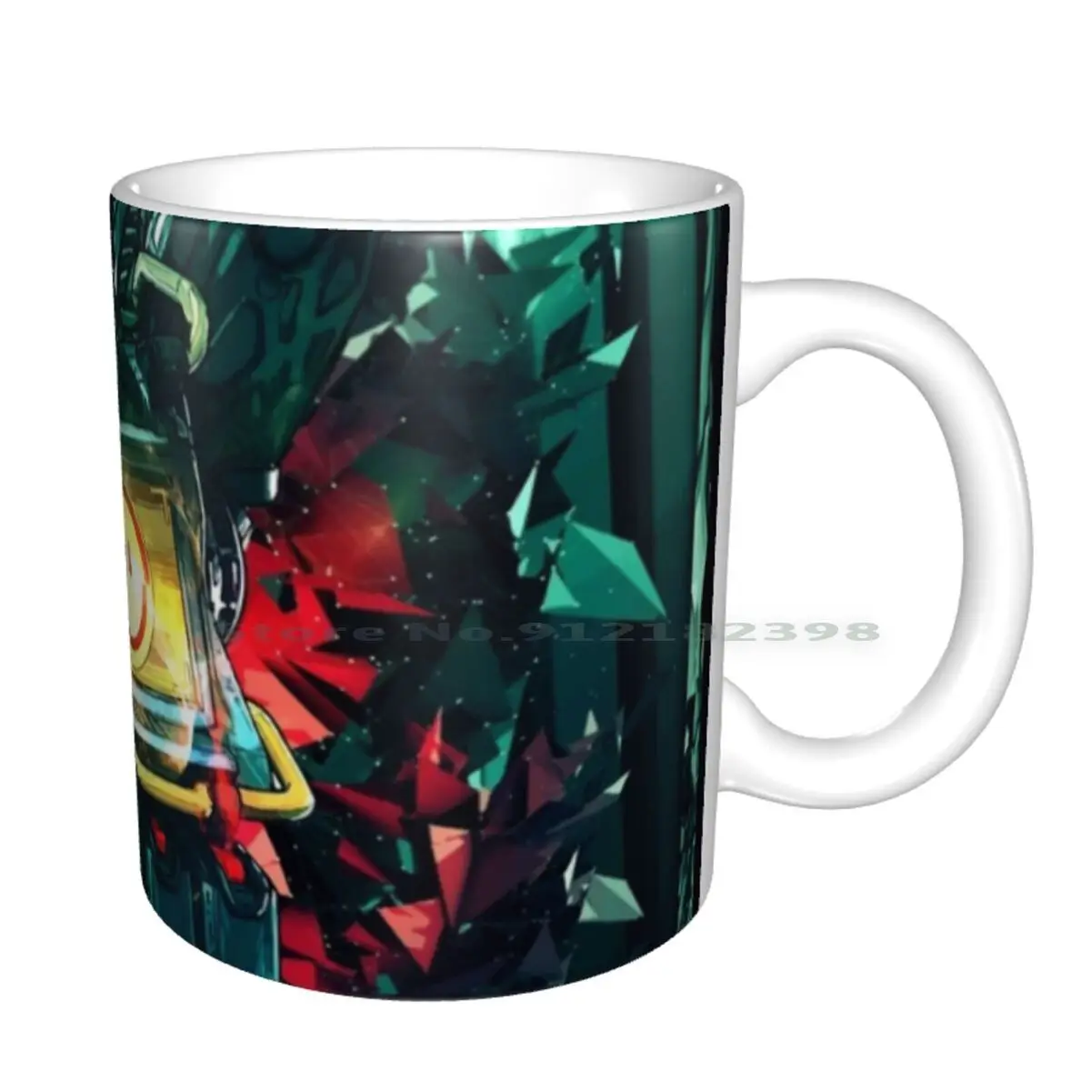 Apex Legenden Pathfinder Keramik becher Kaffeetassen Milch tee Tasse Apex Legenden Pathfinder Gaming Battle Royale kreative Trend