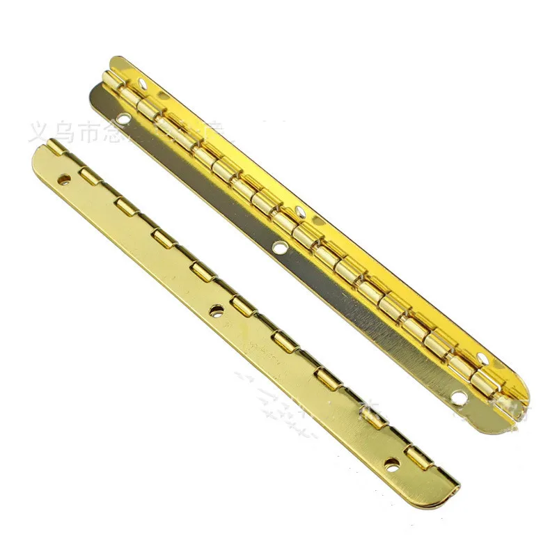 

2pcs Long Metal Hinges Furniture Cabinet Wooden Gift Box Toolbox Antique Decorative fittings Foldable iron hinge 115mm long