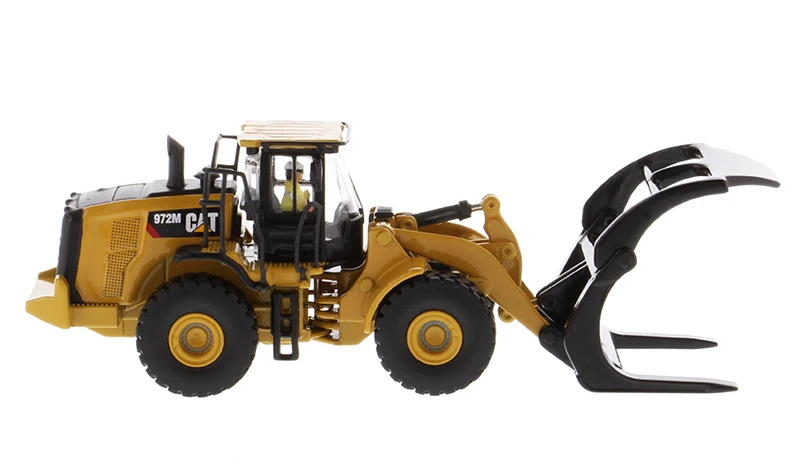 NEW DM CatTerpillar 1/87 Cat 972M Wheel Loader with Log Fork High Line Series HO Scale 85950 By Diecast Masters for collection