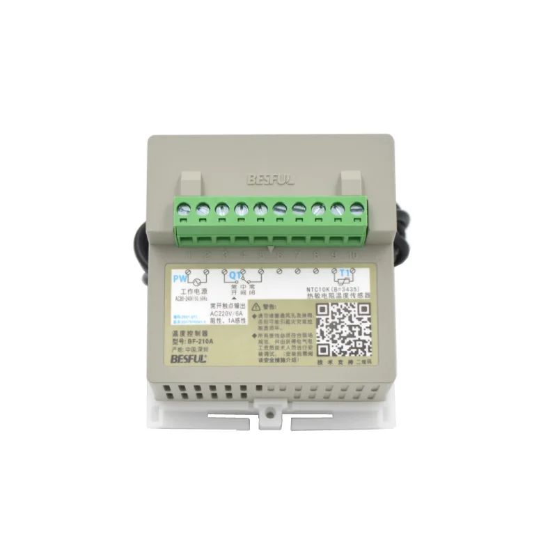 Termostato inteligente con pantalla Digital BF210A, controlador de temperatura, interruptor de Control de temperatura de 220V ajustable