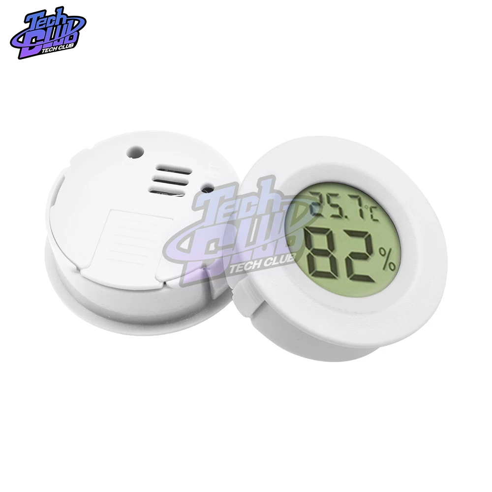 6Color Mini LCD Digital Thermometer Hygrometer Fridge Freezer Tester Temperature Humidity Meter Detector Home Measuring Tool