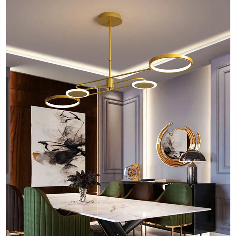 New Modern Style LED Dimmable Ceiling Chandeliers For Living Dining Room Bedroom Kitchen Home Decor Lustre Lighting Dropshipping