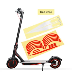 Wheel Hub Protective Reflective Sticker for Xiaomi M365 Pro 1S Pro 2 Electric Scooter Wheel Sticke Parts Scooter Accessories