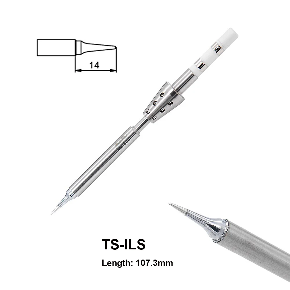 Original TS-C1 TS-ILS TS101 TS100 PINE64 Replacement Soldering Iron Tips Cartridges Wedling Station Adjustable Temperature Tool