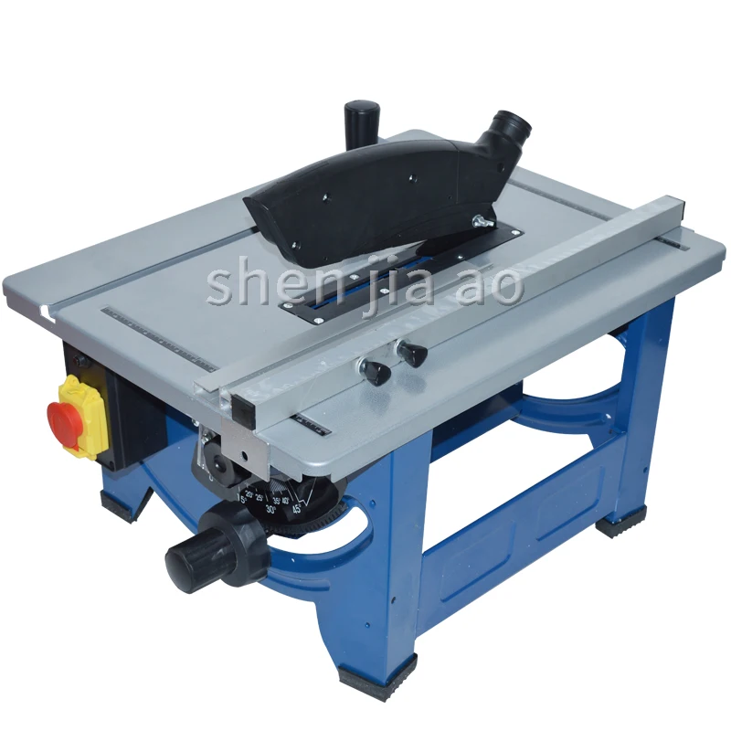 4800r / Min Sliding Woodworking Table Saw 210 Mm Wooden Diy Electric Saw Circular Angle Adjusting Skew Recogniton Saw