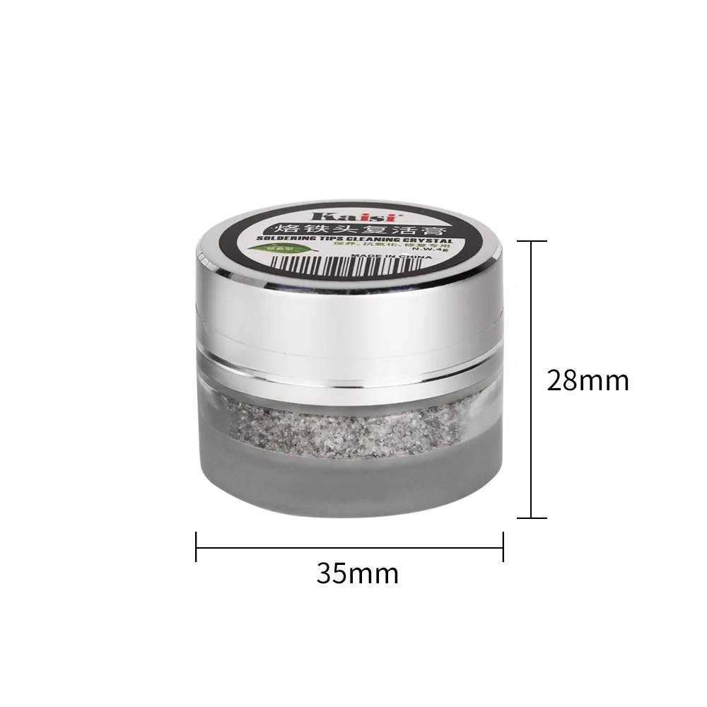 Creme de limpeza para ponta de ferro solda, refrescador para ponta de ferro de solda, ressurreição, reparo de cabeça, para solda pcb