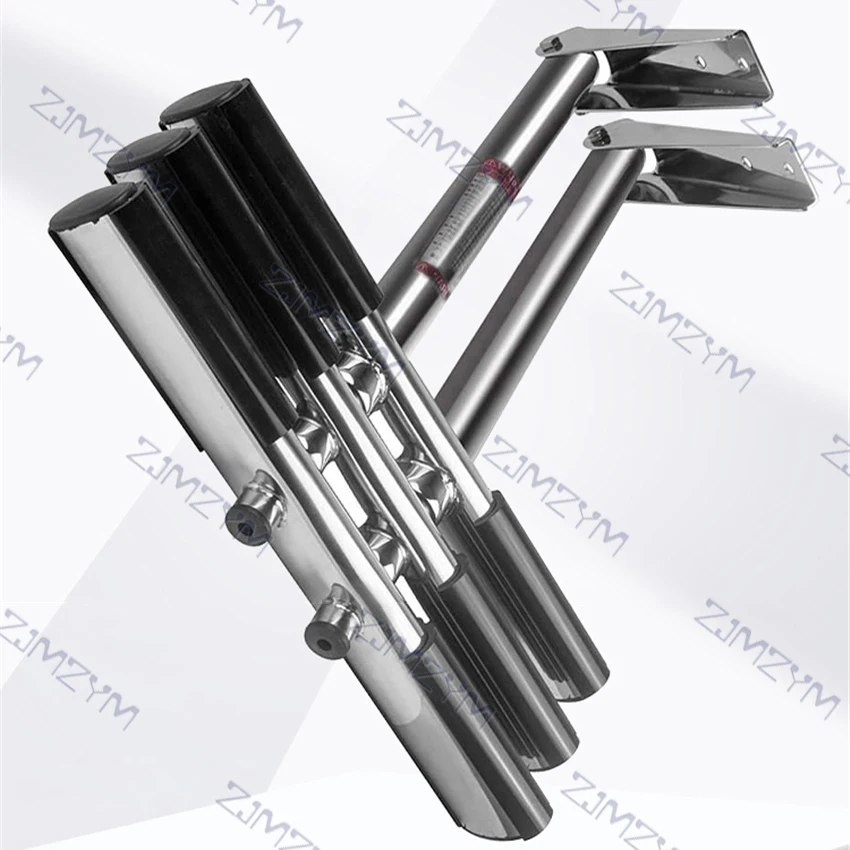 Marine Telescopische Ladder 3 Secties Folding Ladder Boot Duiken Ladder Rvs Boot Ladder Mariene Hardware Accessoires