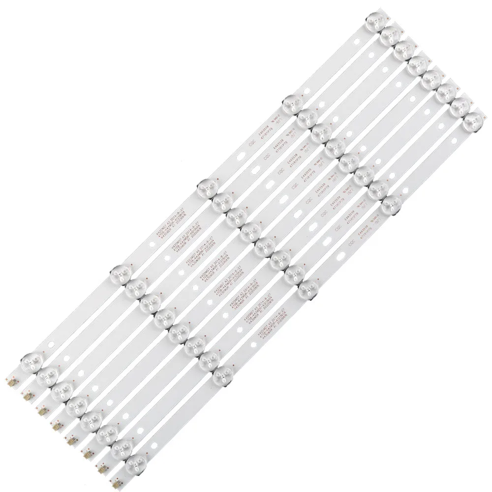 Bandes de Rétro-Éclairage LED pour Philips 43PFT4001/05 4708-K43WDR-A1213K04 4708-K420WD-A3213K01, Règles K430WDR TV, 8/16 Pièces