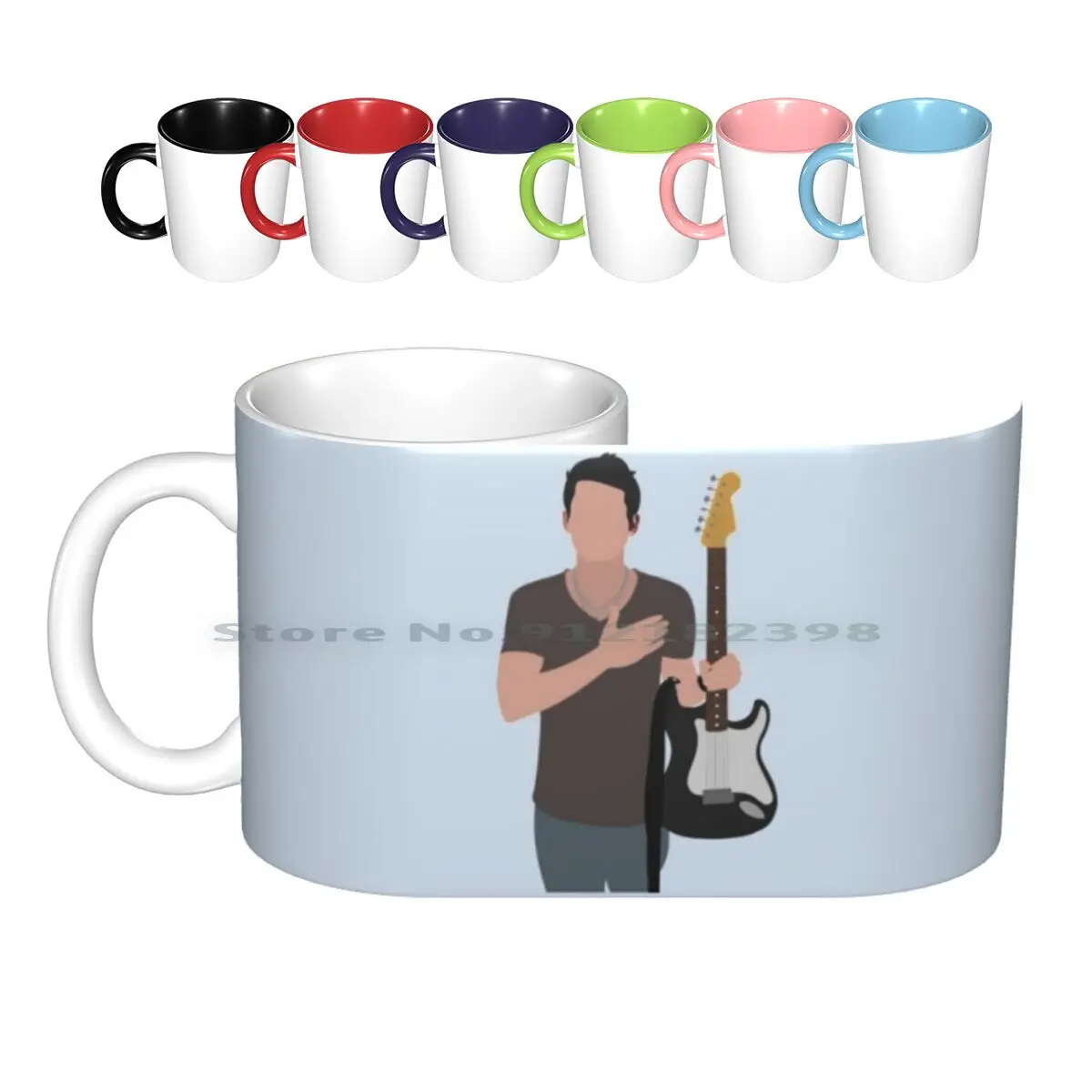 John Mayer Ceramic Mugs Coffee Cups Milk Tea Mug John Mayer Popular Viral Trendy Trending Trendingrb Singer Sing Song Guitar