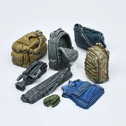 1/35  modern bag accessories  Resin figure Model kits Miniature gk Unassembly Unpainted
