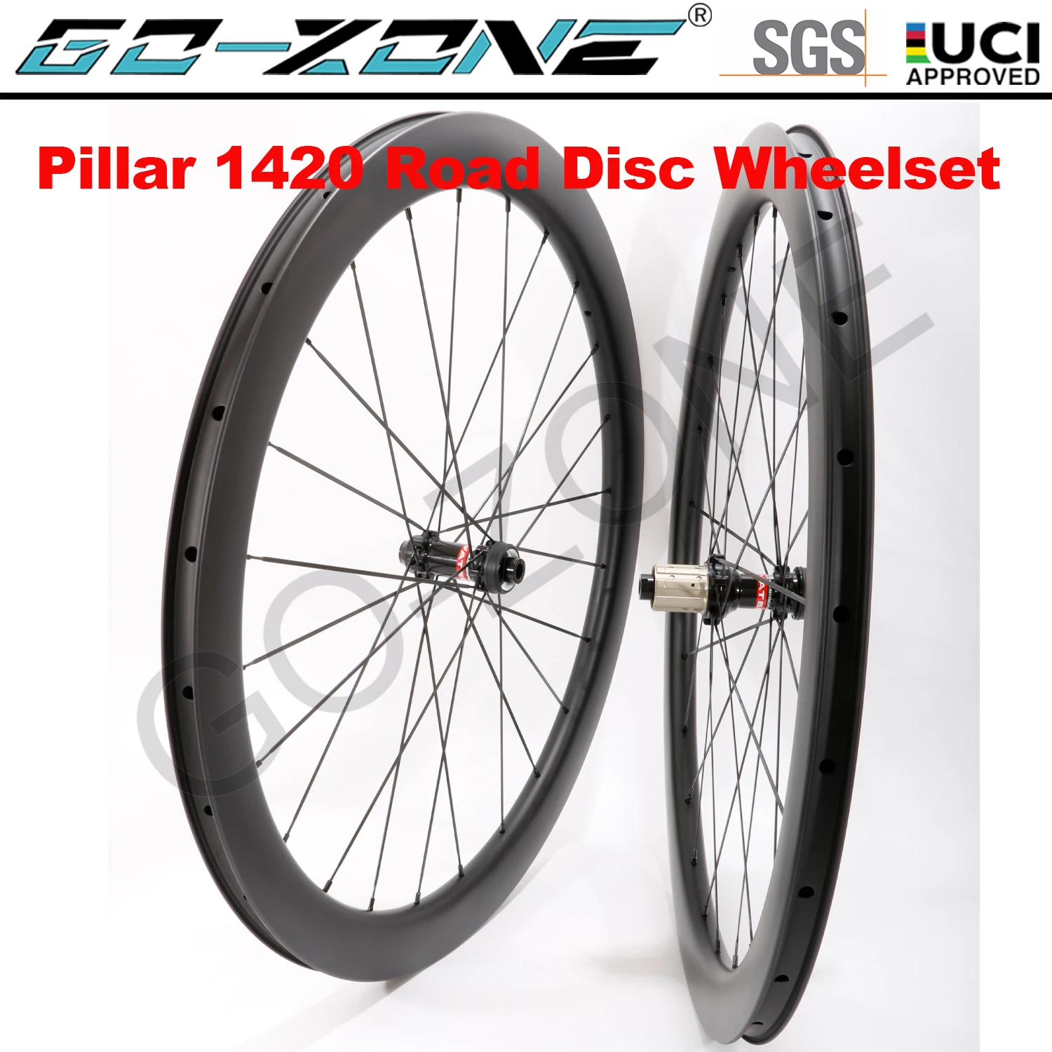 

Carbon 700c Wheelset Disc Brake Clincher Tubeless Tubular 26mm U Shape Novatec 411 412 Pillar 1420 Carbon Road Novatec Wheels